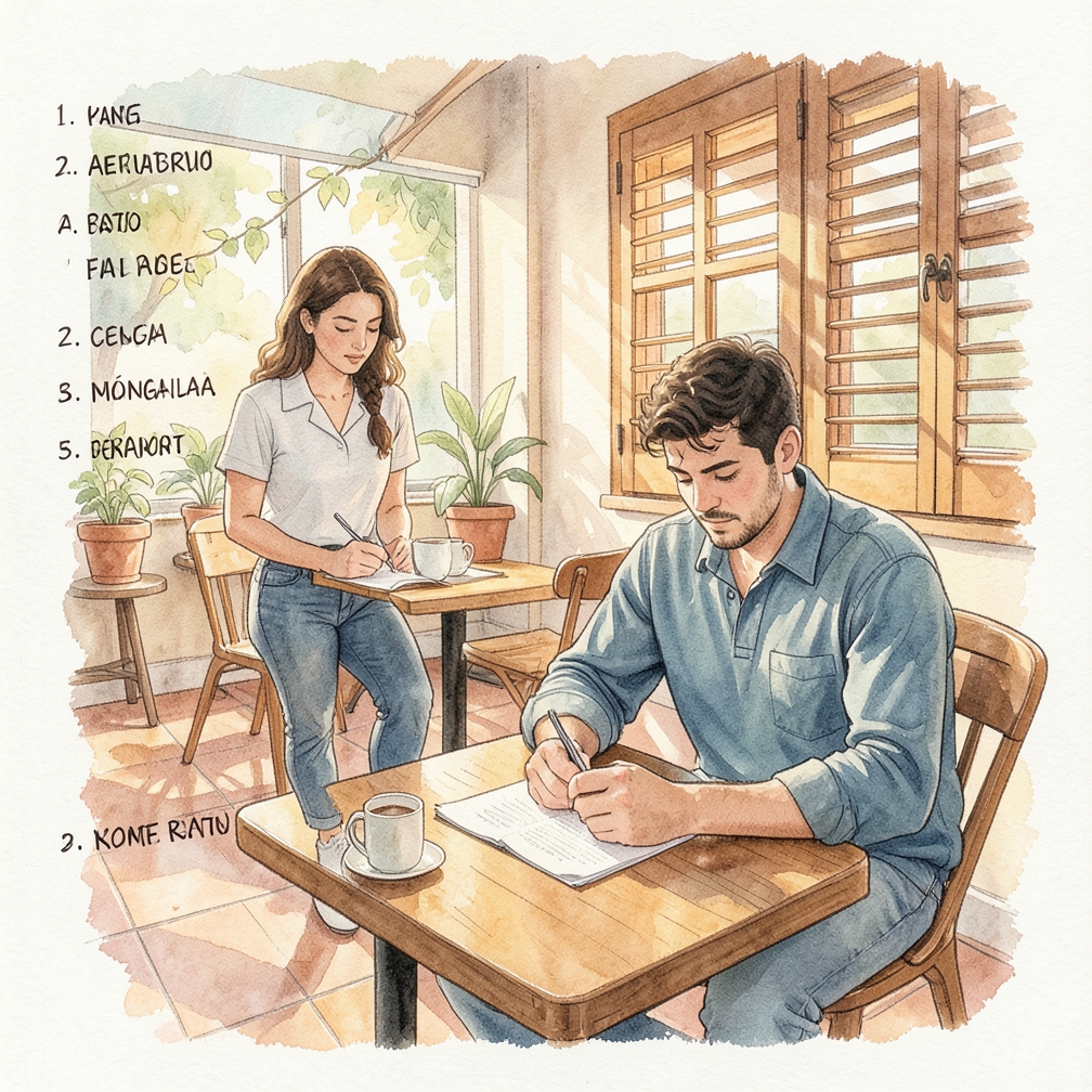 Usar palabras clave para revisar tus notas