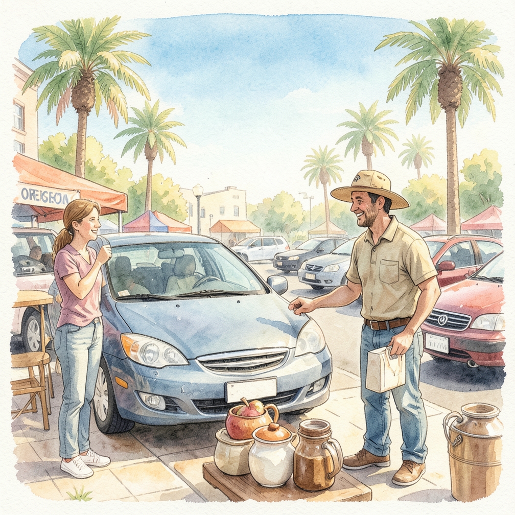 Cómo vender tu coche en Oregon paso a paso