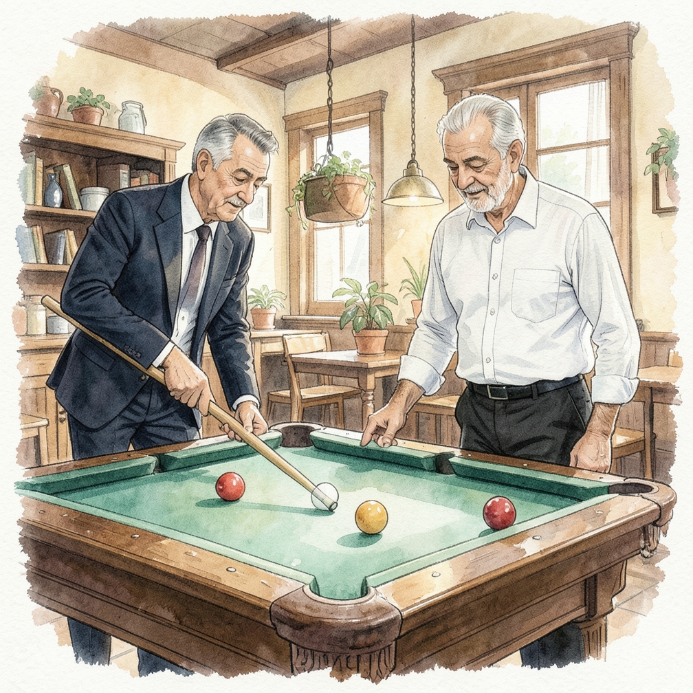 Cómo meter la bola en snooker paso a paso
