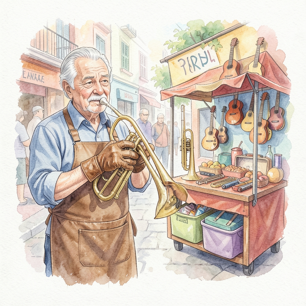 Desmontar las partes del instrumento