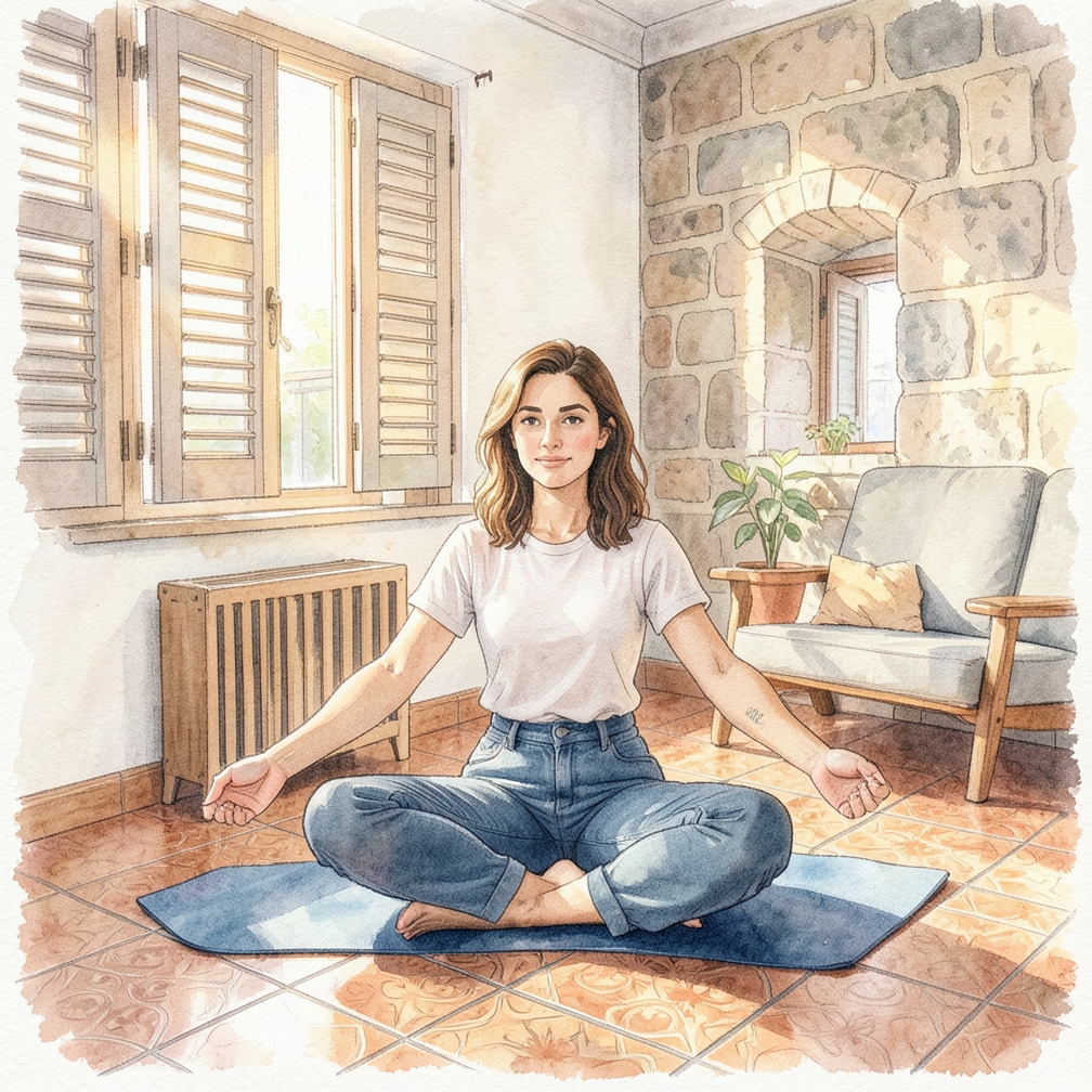 Hacer yoga