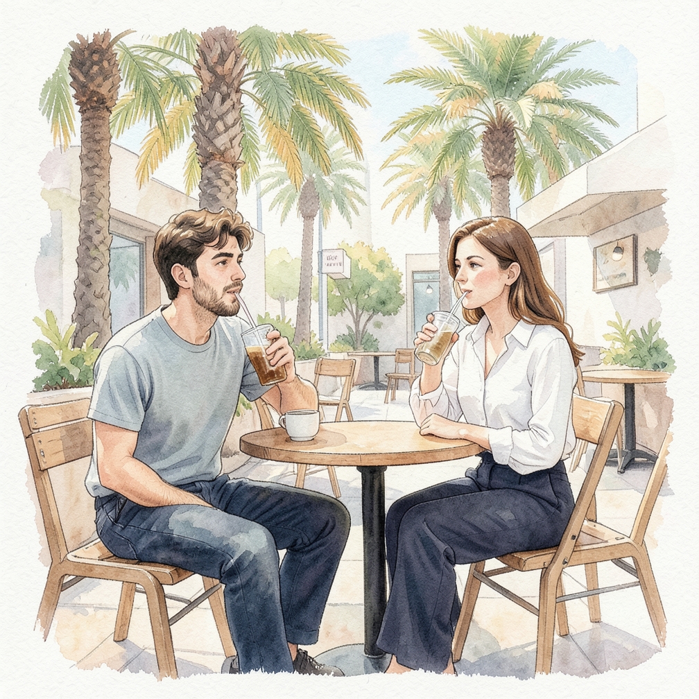 Disfrutar de bebidas sin usar palillos cuando sea posible