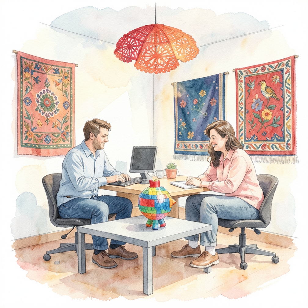 Crear un centro de mesa llamativo