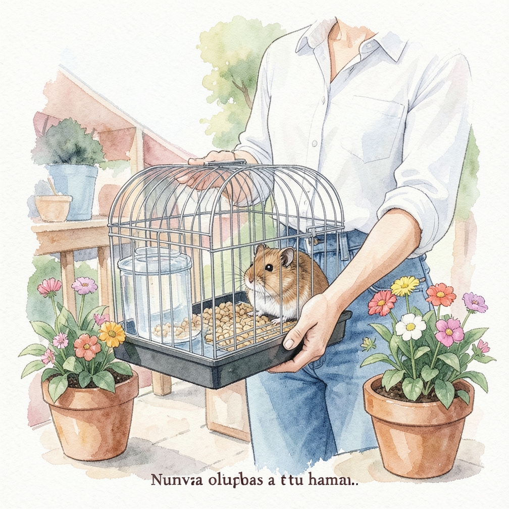 Muestra amor a tu hamster