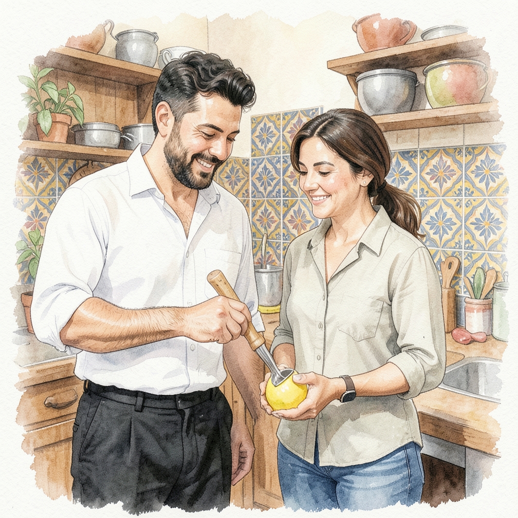 Cómo exprimir un limón