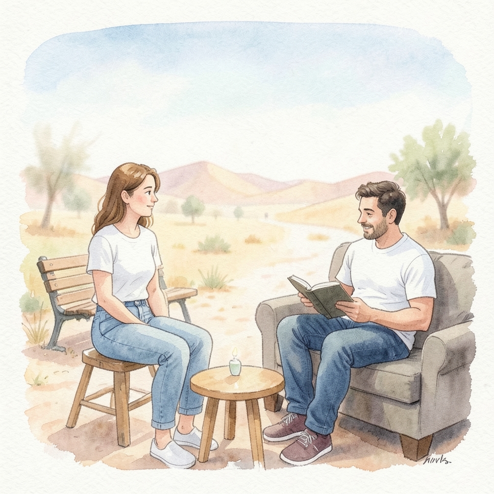 Inicia una conversación describiendo el comportamiento que has observado