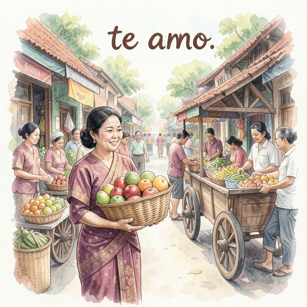 Cómo decir 'te amo' en Khmer
