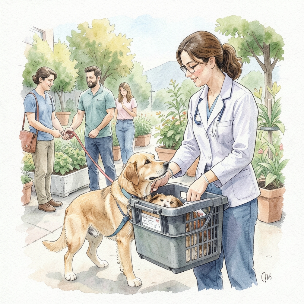 Introducir al perro a la jeringa con anticipación