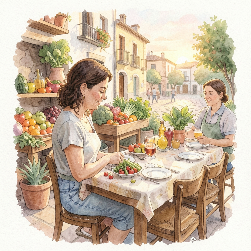 Comer 10 a 11 porciones de vegetales