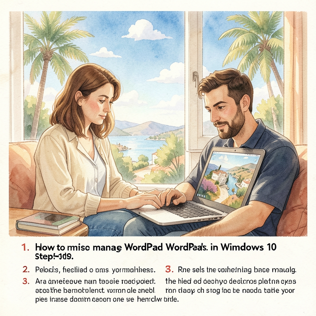 Cómo manejar WordPad en Windows 10 paso a paso