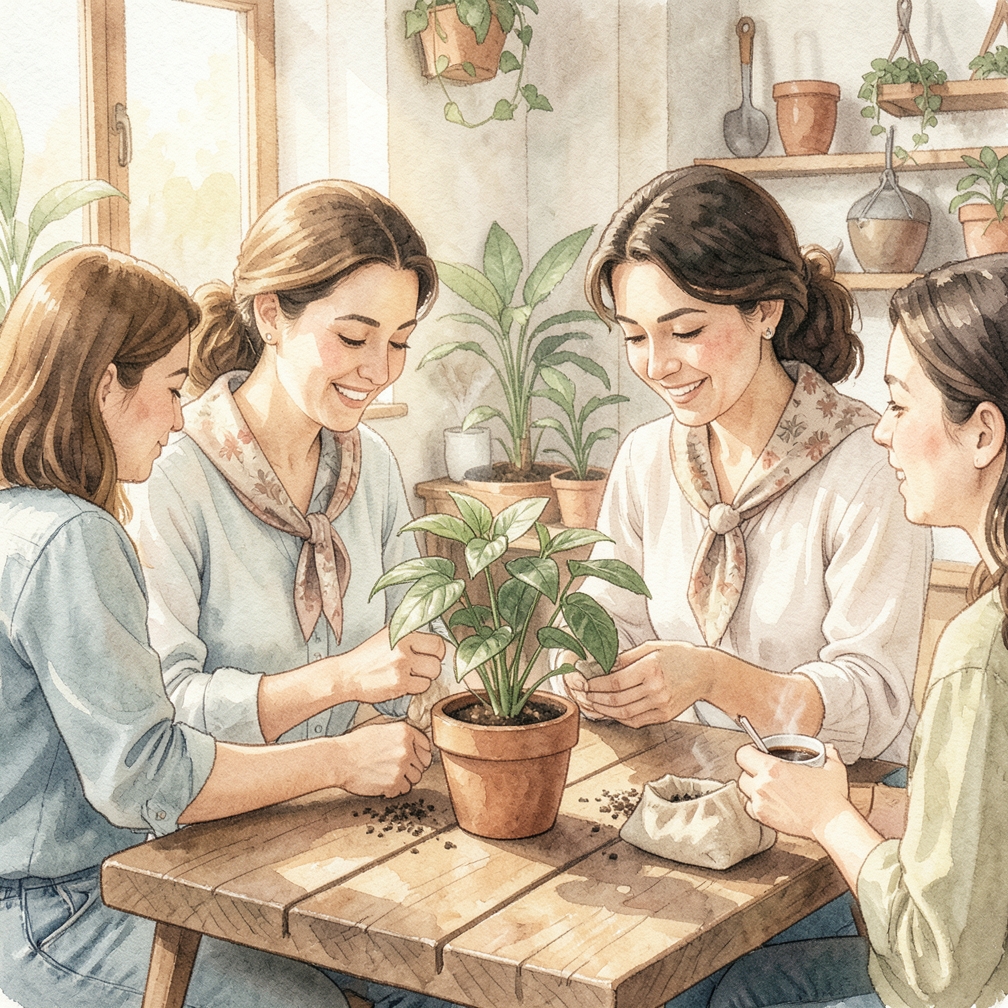 Atar y decorar la bolsita aromática