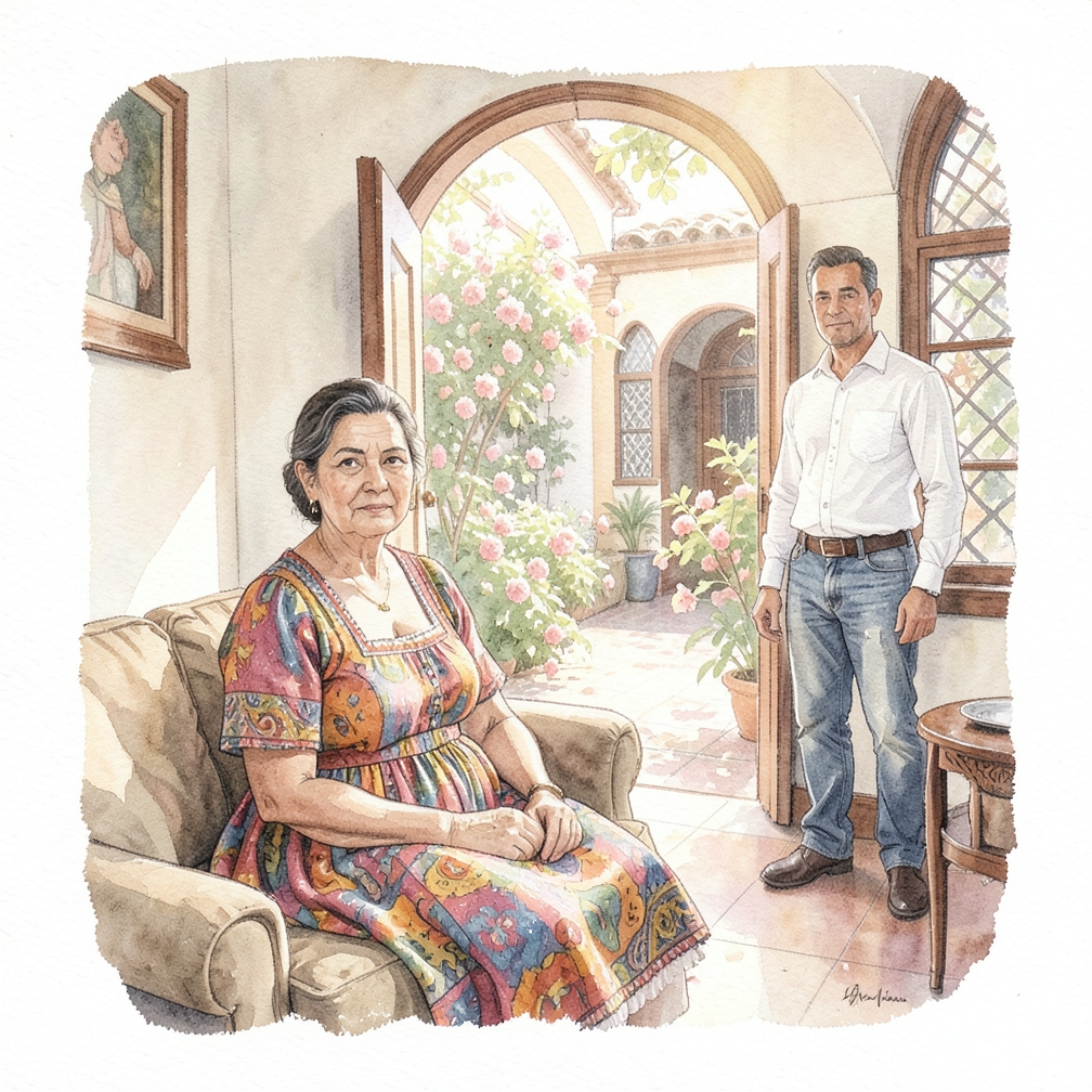 Deja que tu cobayo huela tu mano