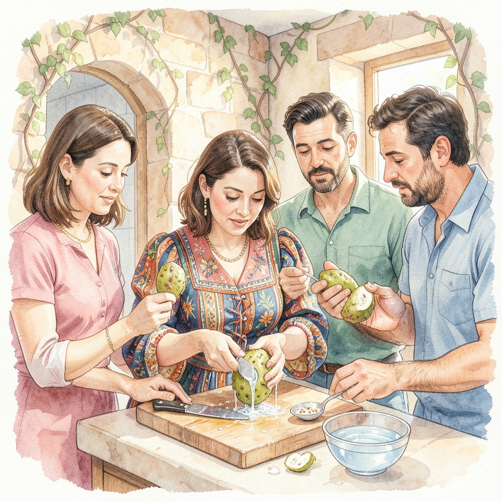 Cómo manejar y comer la fruta noni paso a paso