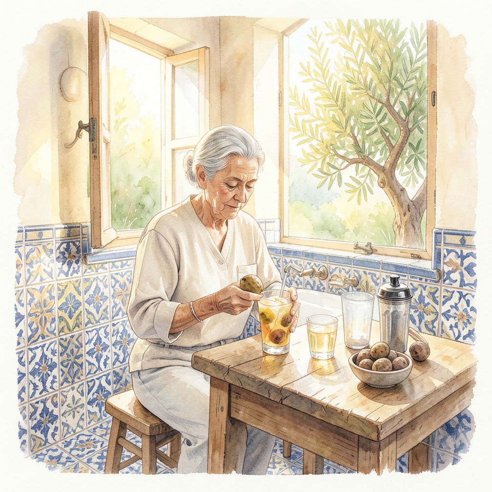Añade la fruta noni a cócteles para darles un toque único.