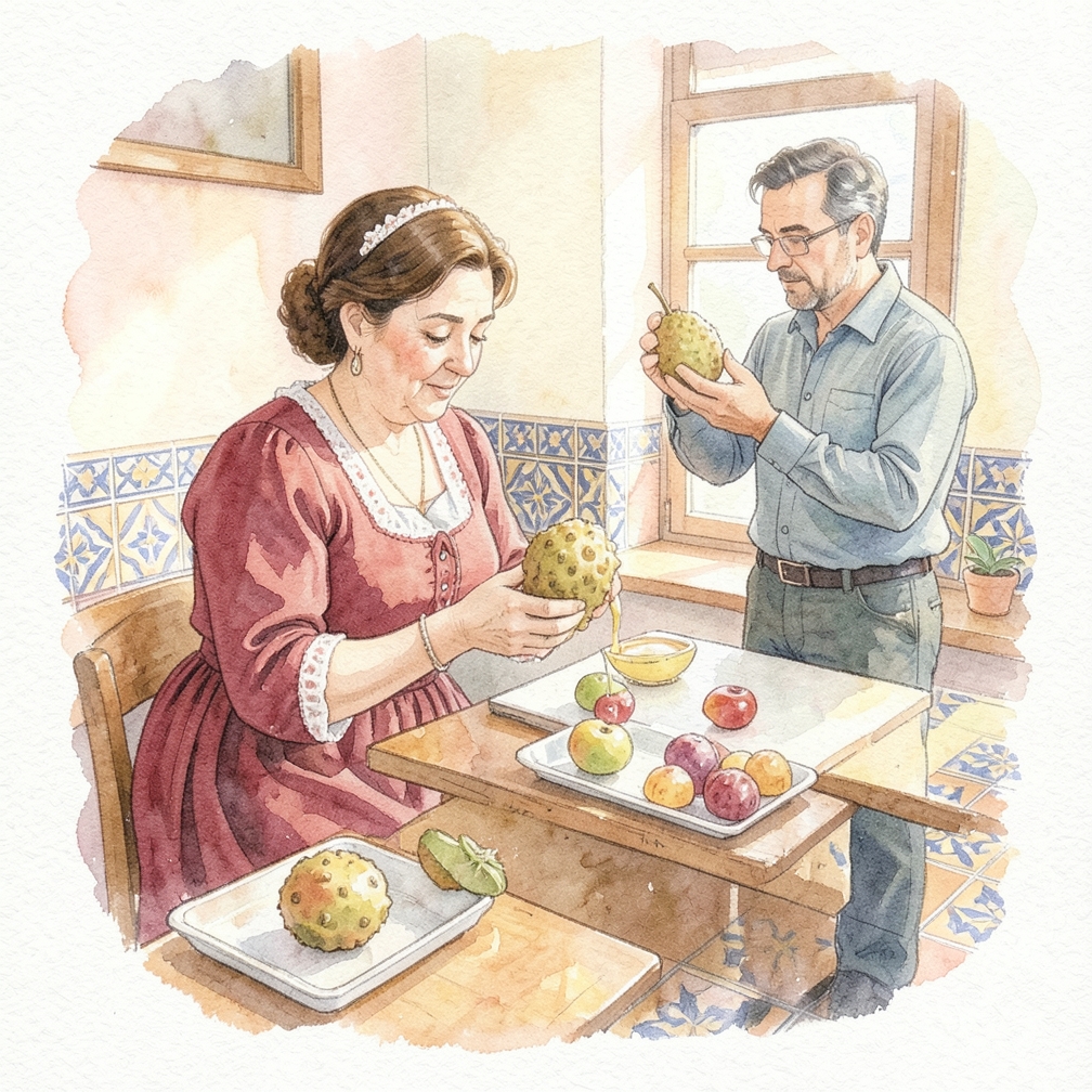 Usar la fruta noni en dulces de frutas — 2