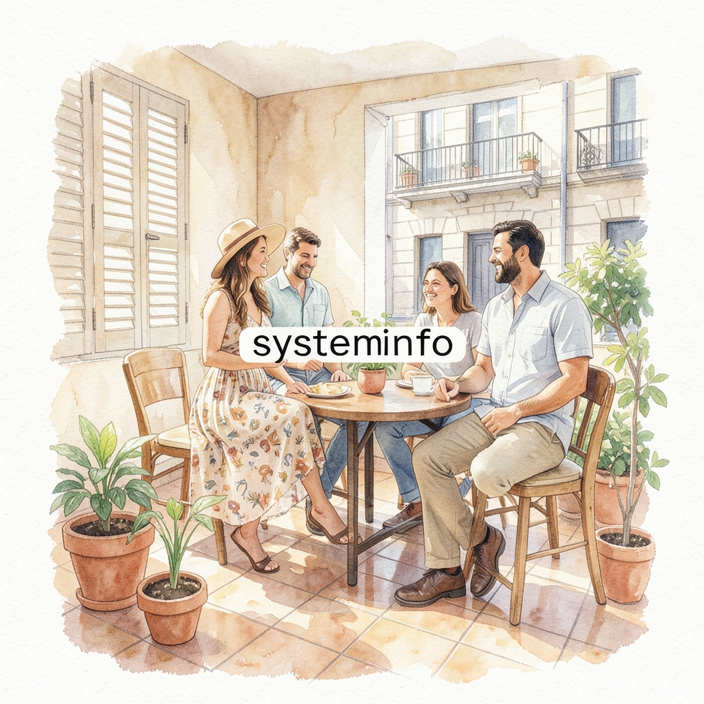 Ejecutar el comando `systeminfo`