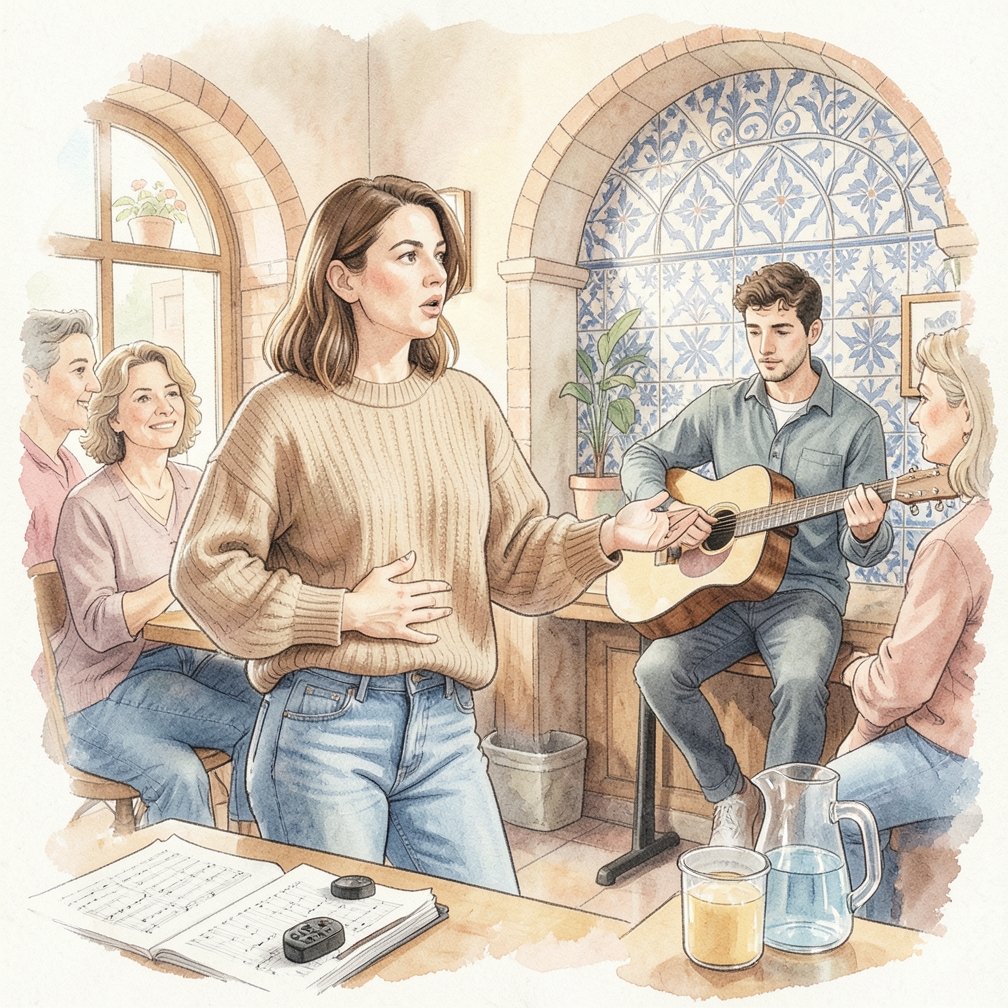 Cómo respirar correctamente para cantar paso a paso