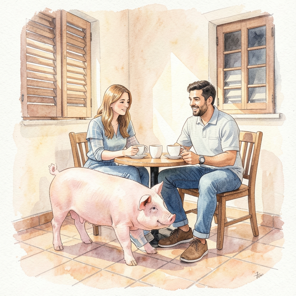 Elegir un cerdo sano