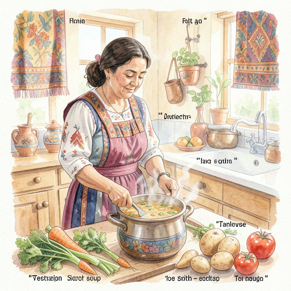 Cómo preparar sopa de verduras paso a paso