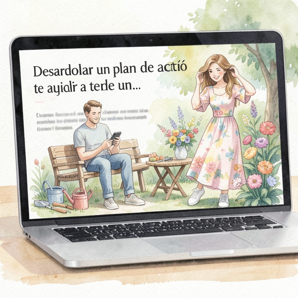 Desarrolla un plan de acción