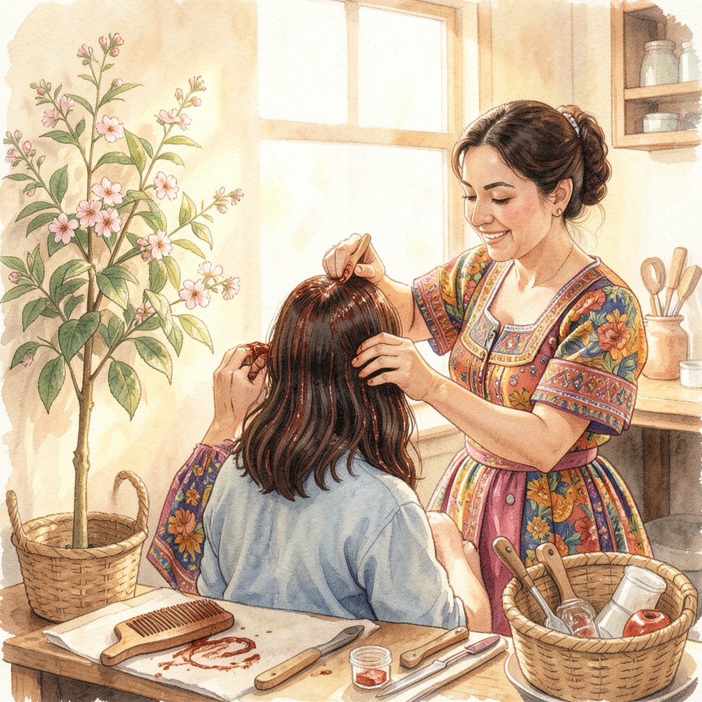 Cómo aplicar henna en el cabello paso a paso