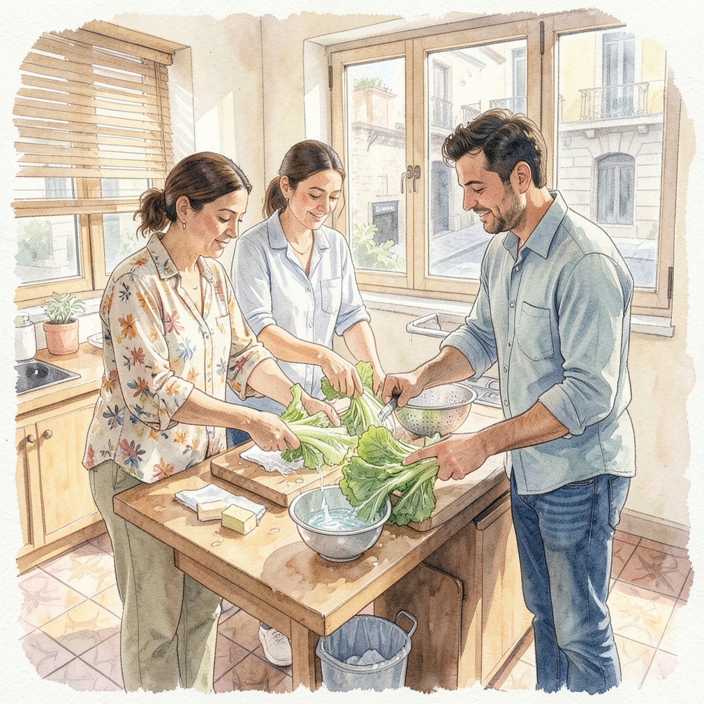 Cómo limpiar el bok choy paso a paso