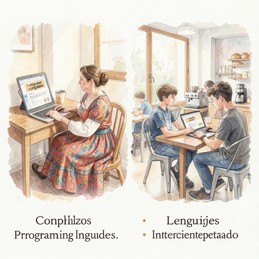 Descargar un compilador o intérprete