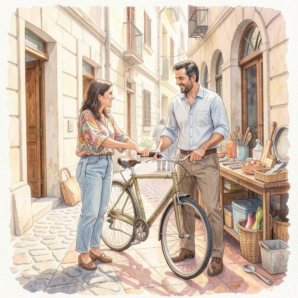 Cómo hacer un remate de bicicleta