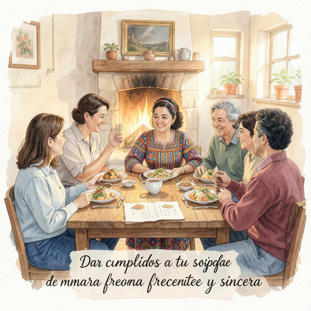 Dar cumplidos sinceros