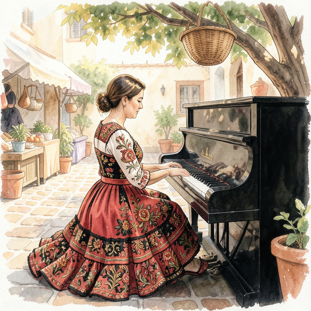 Usa una postura ergonómica al sentarte al piano — 2