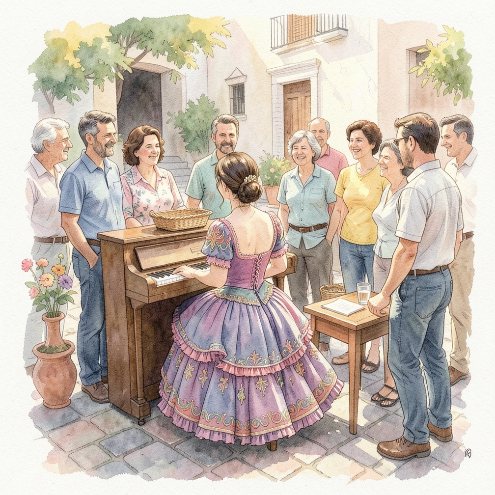 Usa una postura ergonómica al sentarte al piano — 3