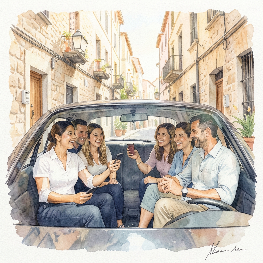 Mantén el coche en D mientras conduces
