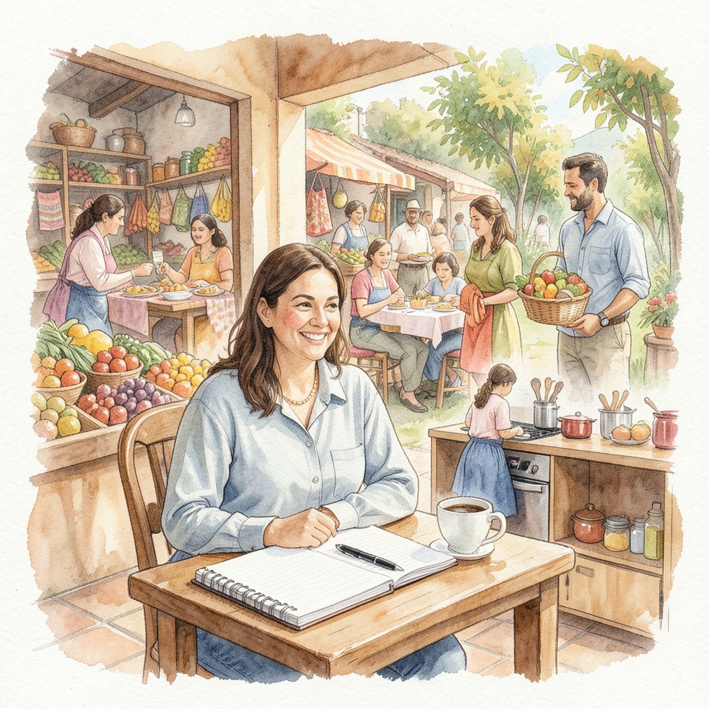 Inicia un diario alimenticio.