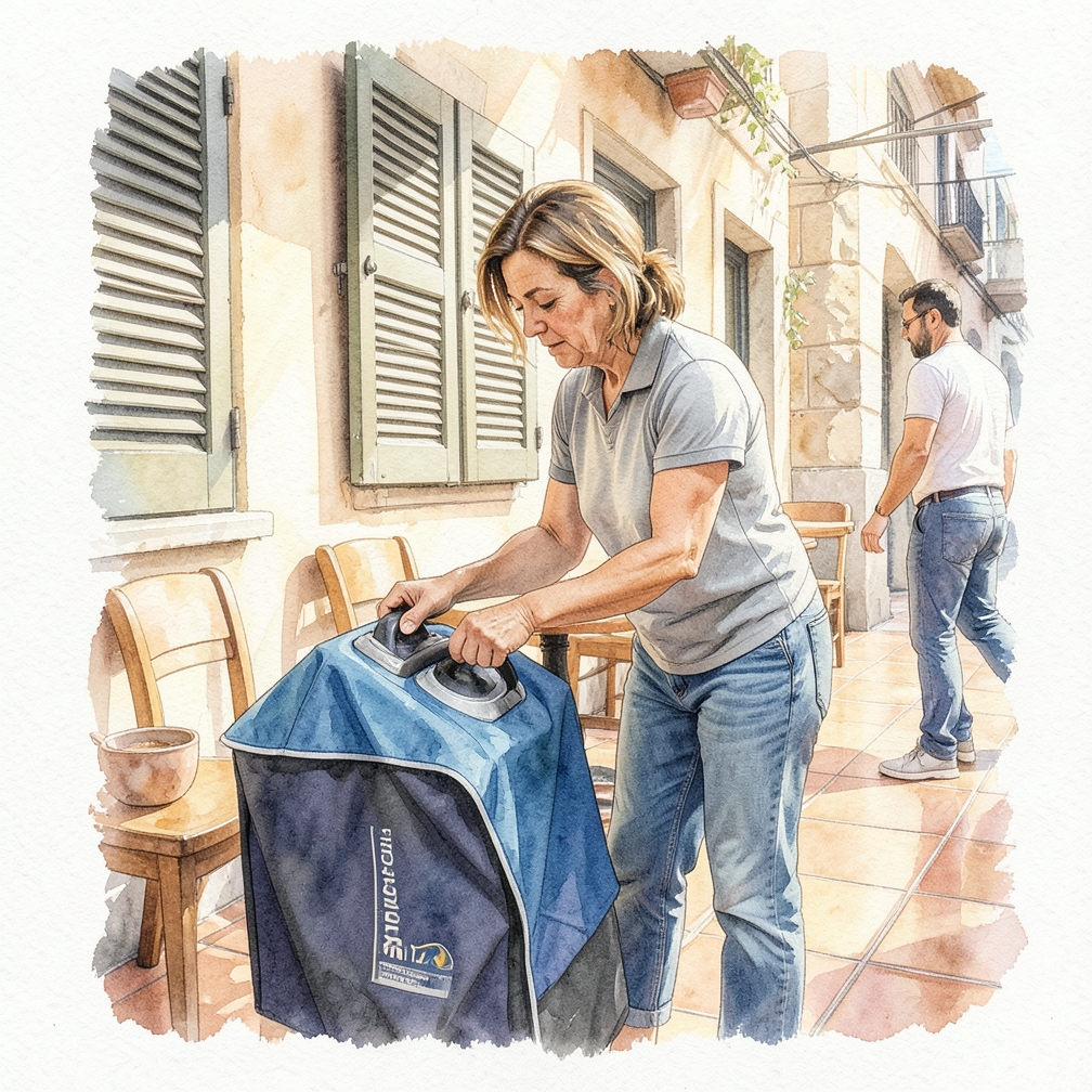 Paso 3: Aplica la funda deportiva