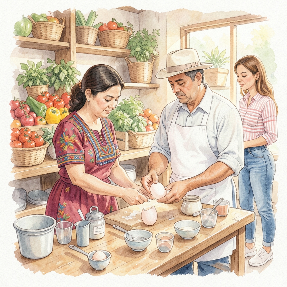 Cómo manejar huevos huecos paso a paso