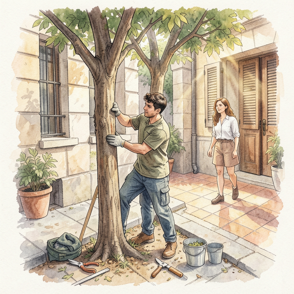 Cómo podar un árbol paso a paso