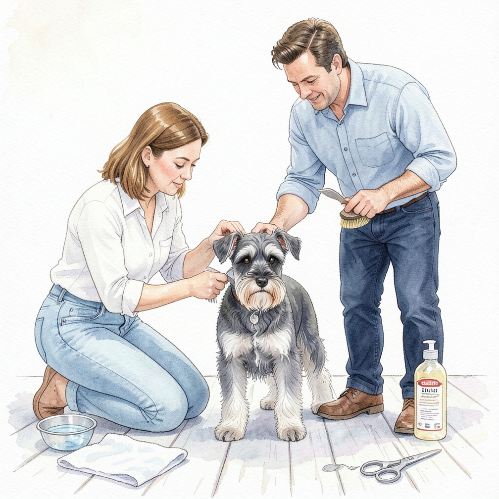 Cómo cuidar a un Schnauzer Miniatura: Guía paso a paso para principiantes