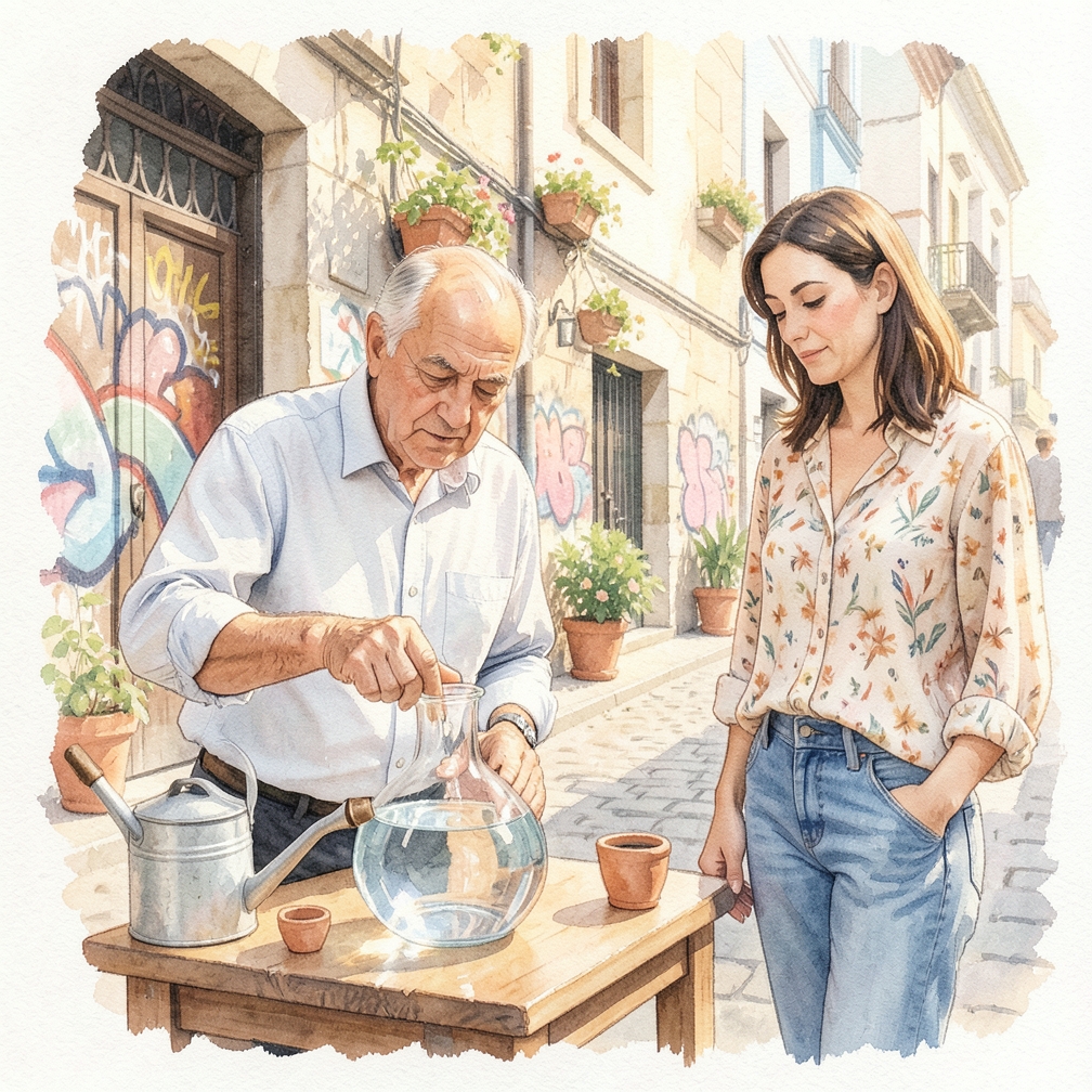 Disolver 6 gramos de yoduro de potasio en agua destilada