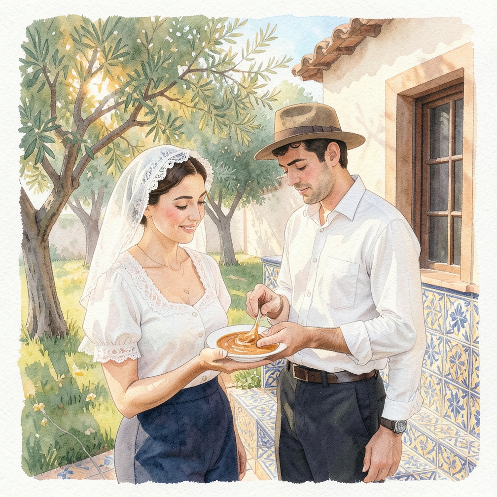 Incorporar la pasta de almendras al azúcar hirviendo.