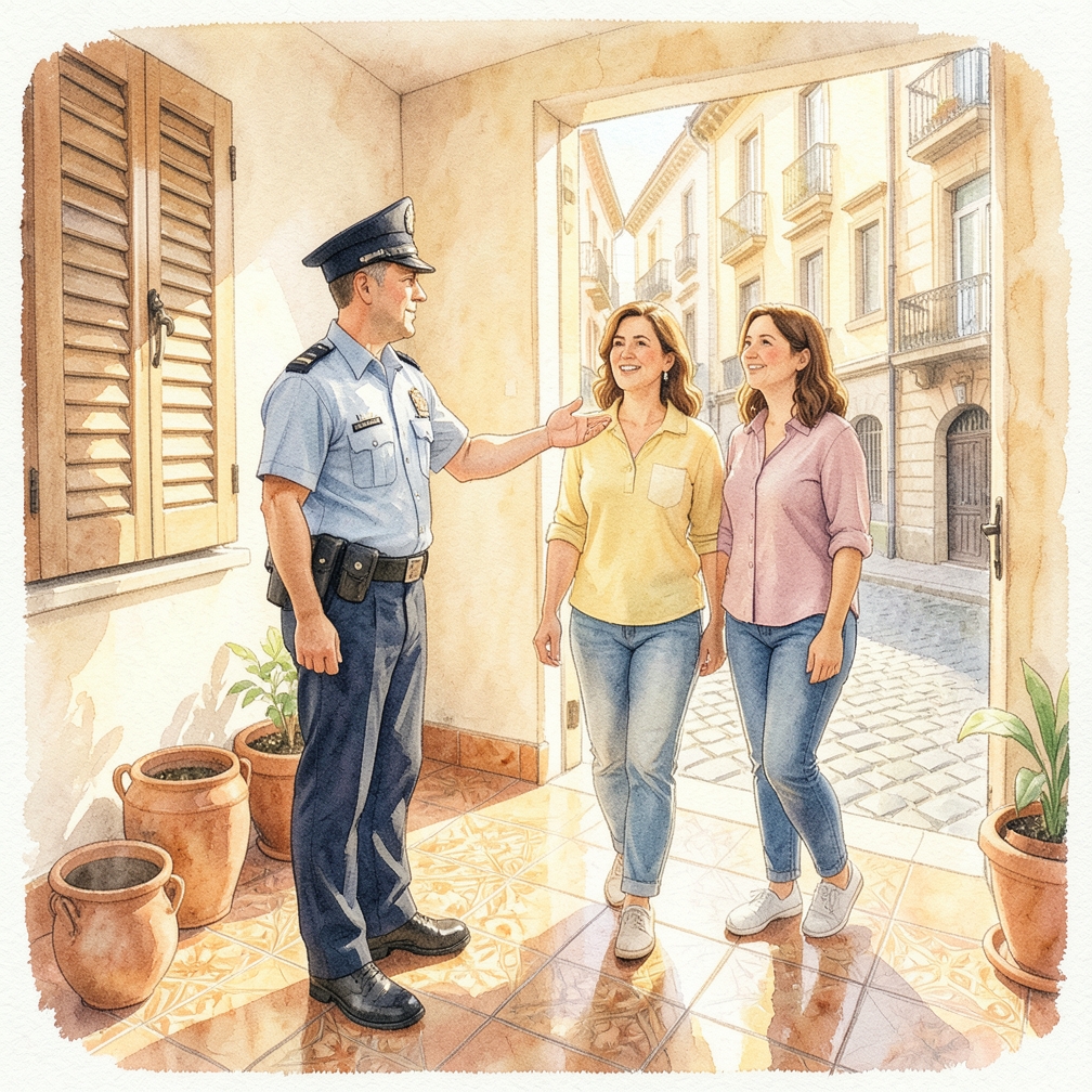 Elegir al policía de tráfico