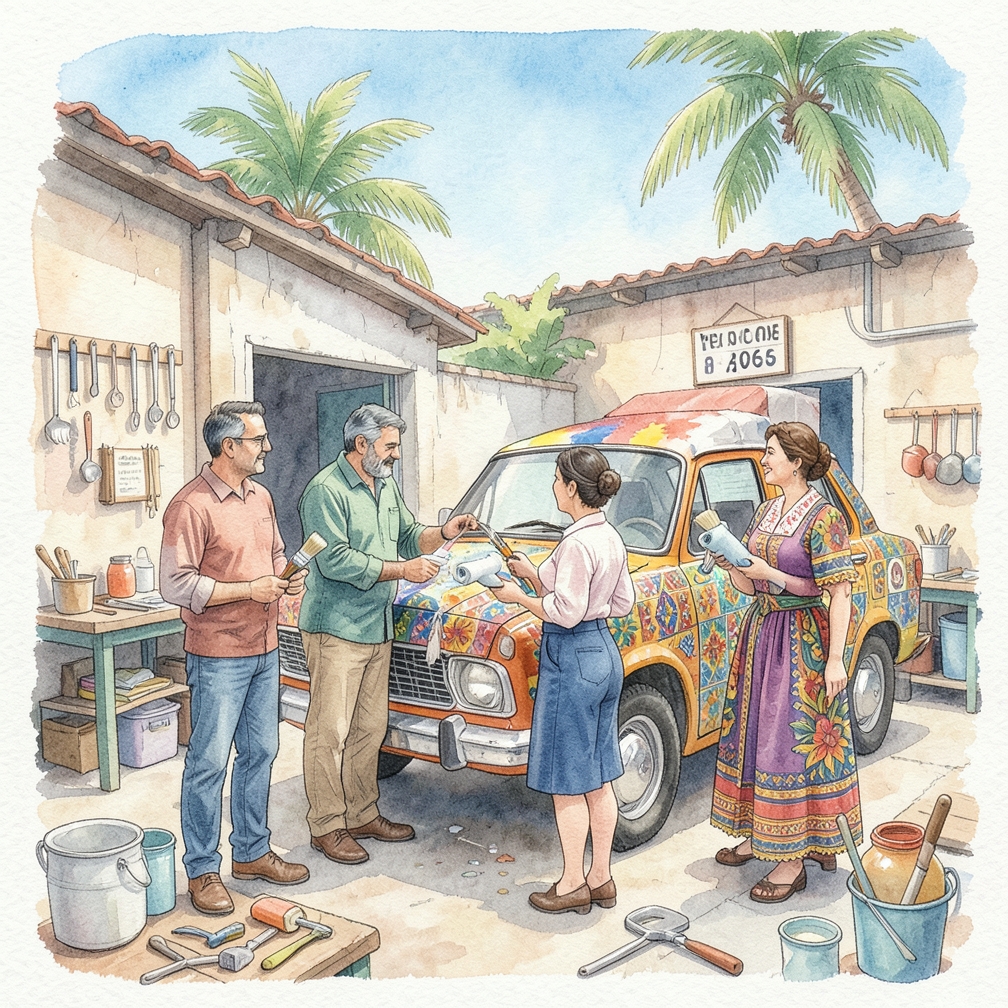 Encuentra el código de color del coche