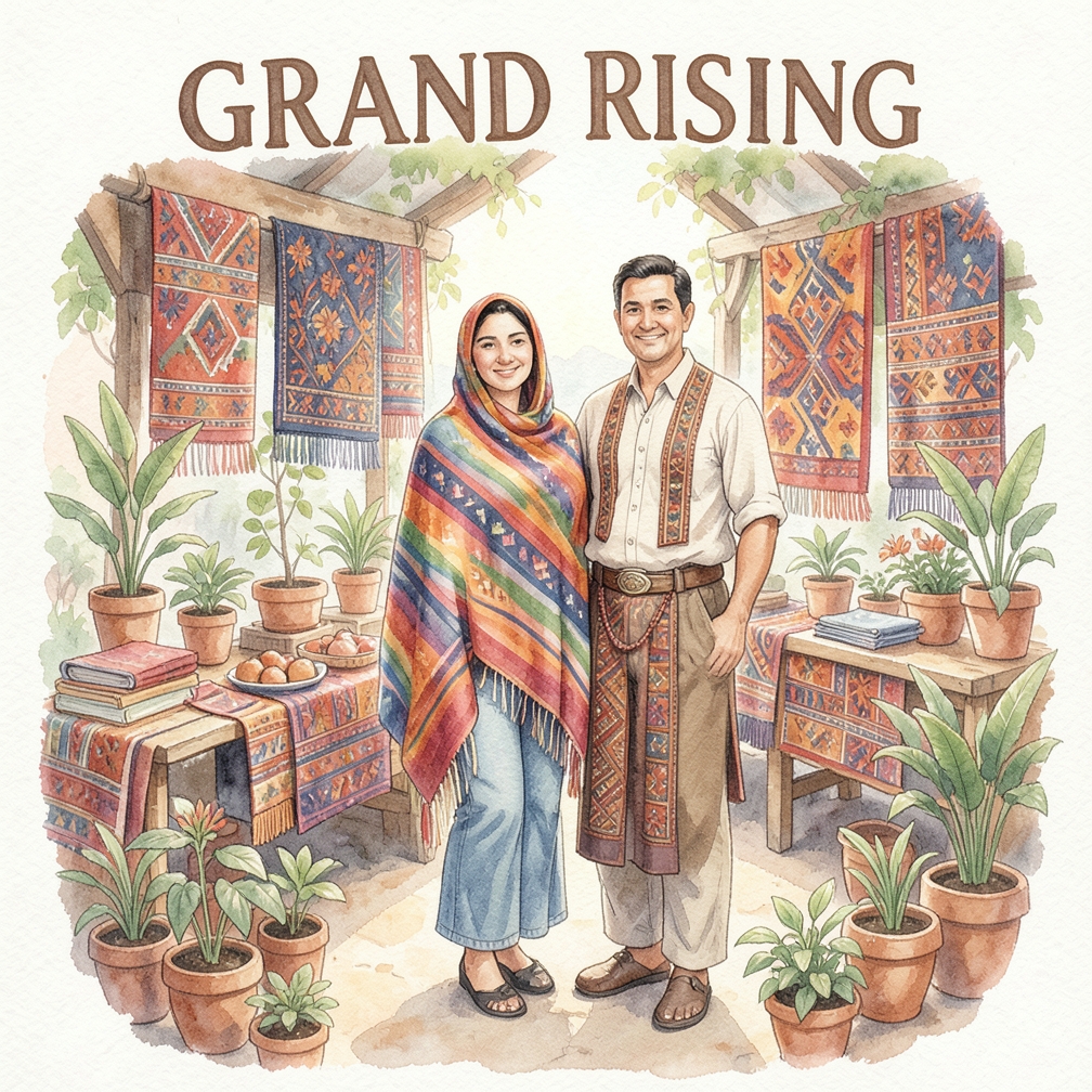 'Grand rising' significa 'buenos días'.