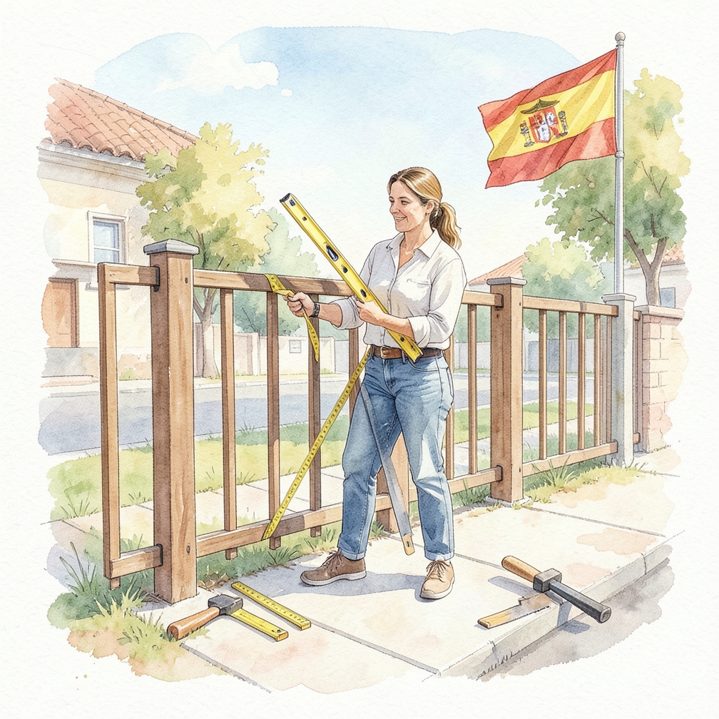 Construir el marco de tu cerca