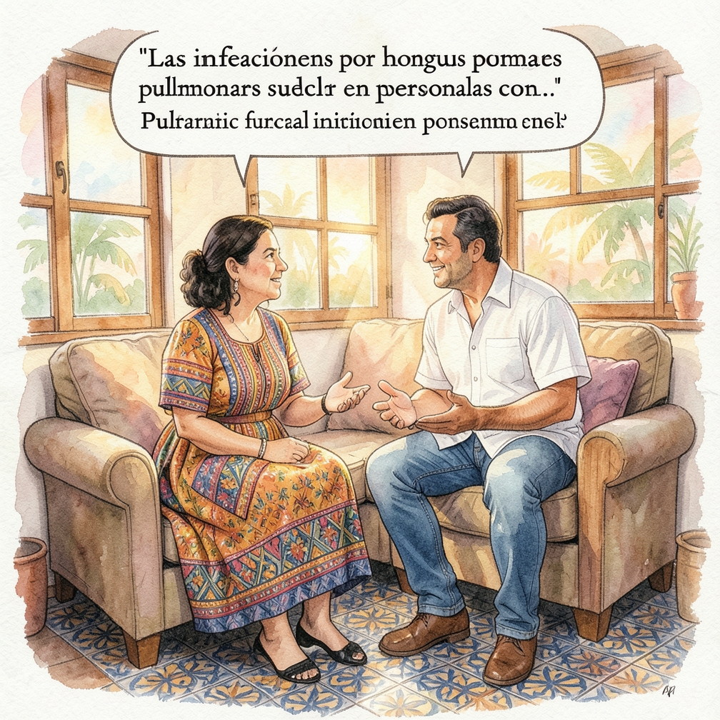 Conocer las causas comunes de las infecciones por hongos pulmonares