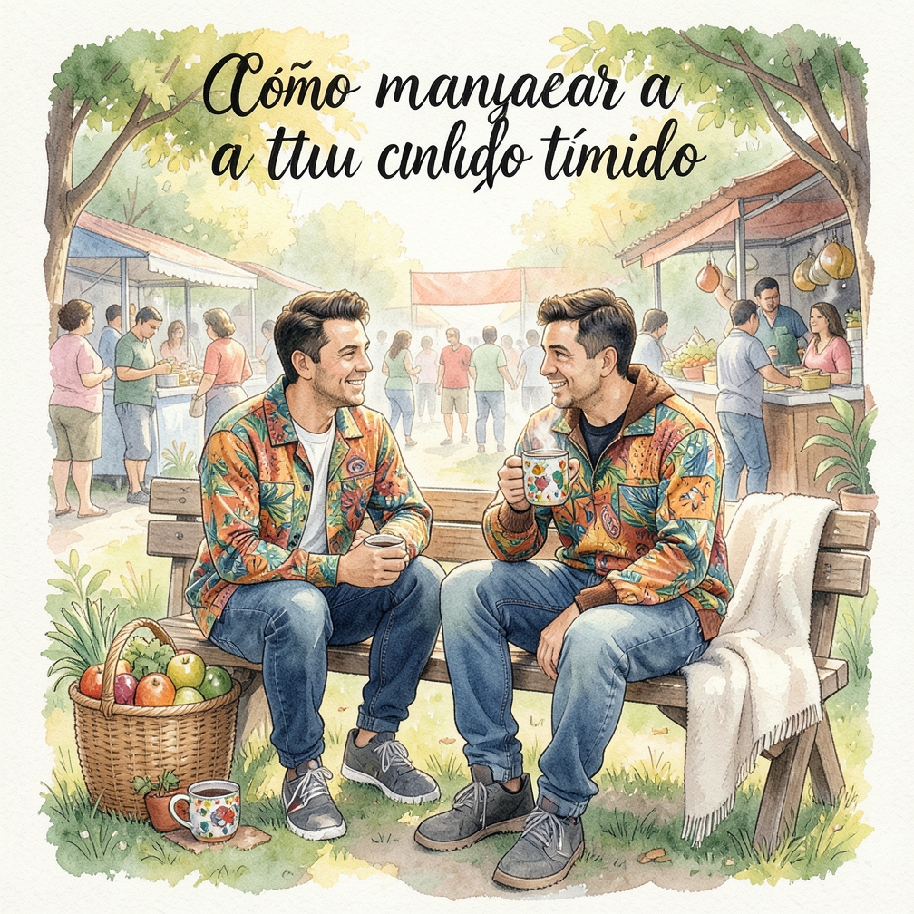 Cómo manejar a tu chico tímido paso a paso