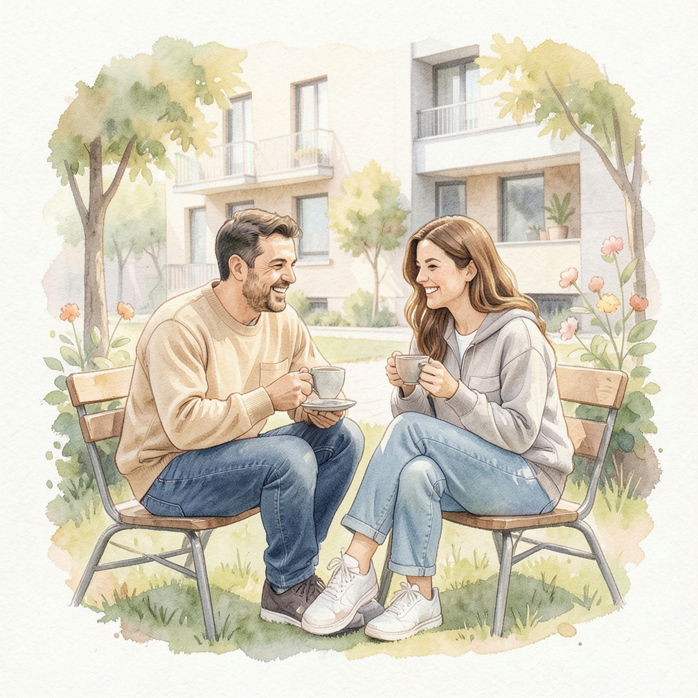 Busca apoyo de amigos y familiares