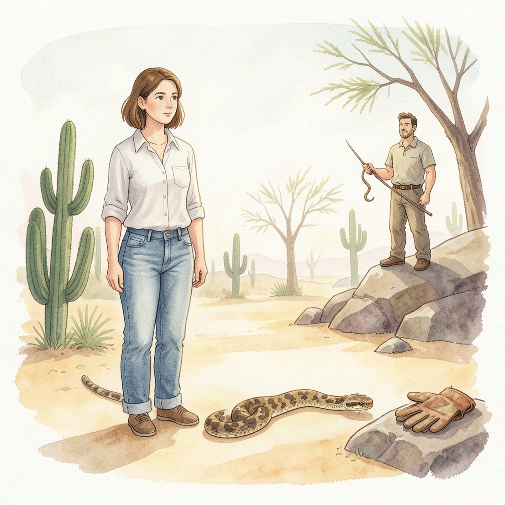 Identificar la reacción de la serpiente