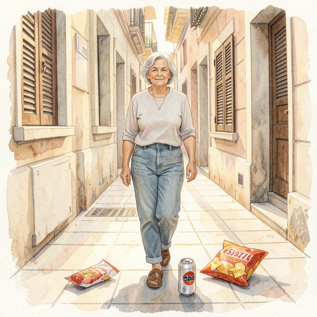 Eliminar la comida basura