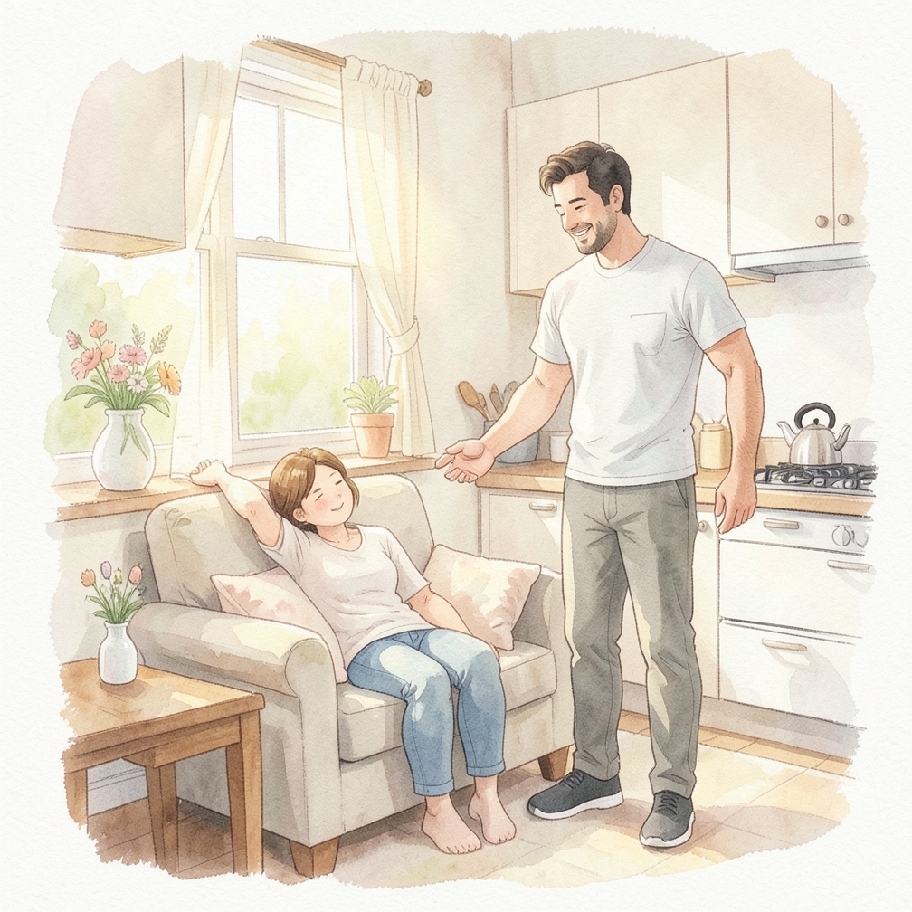 Empuja tu pecho hacia adelante y mantén tus omóplatos relajados — 3