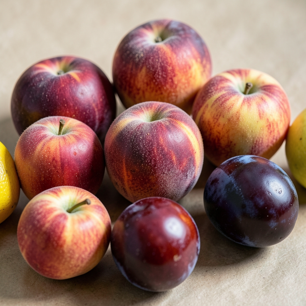 Seleccionar una variedad de frutas